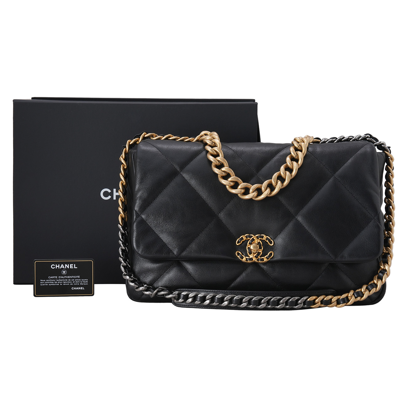 CHANEL(USED)샤넬 AS1162 19백 맥시