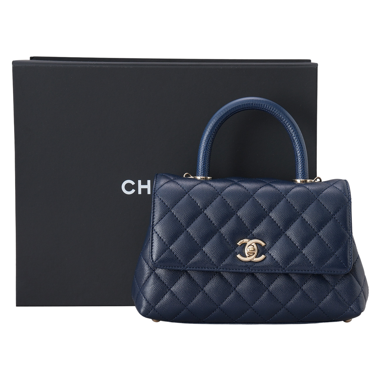 CHANEL(USED)샤넬 캐비어 코코핸들 스몰