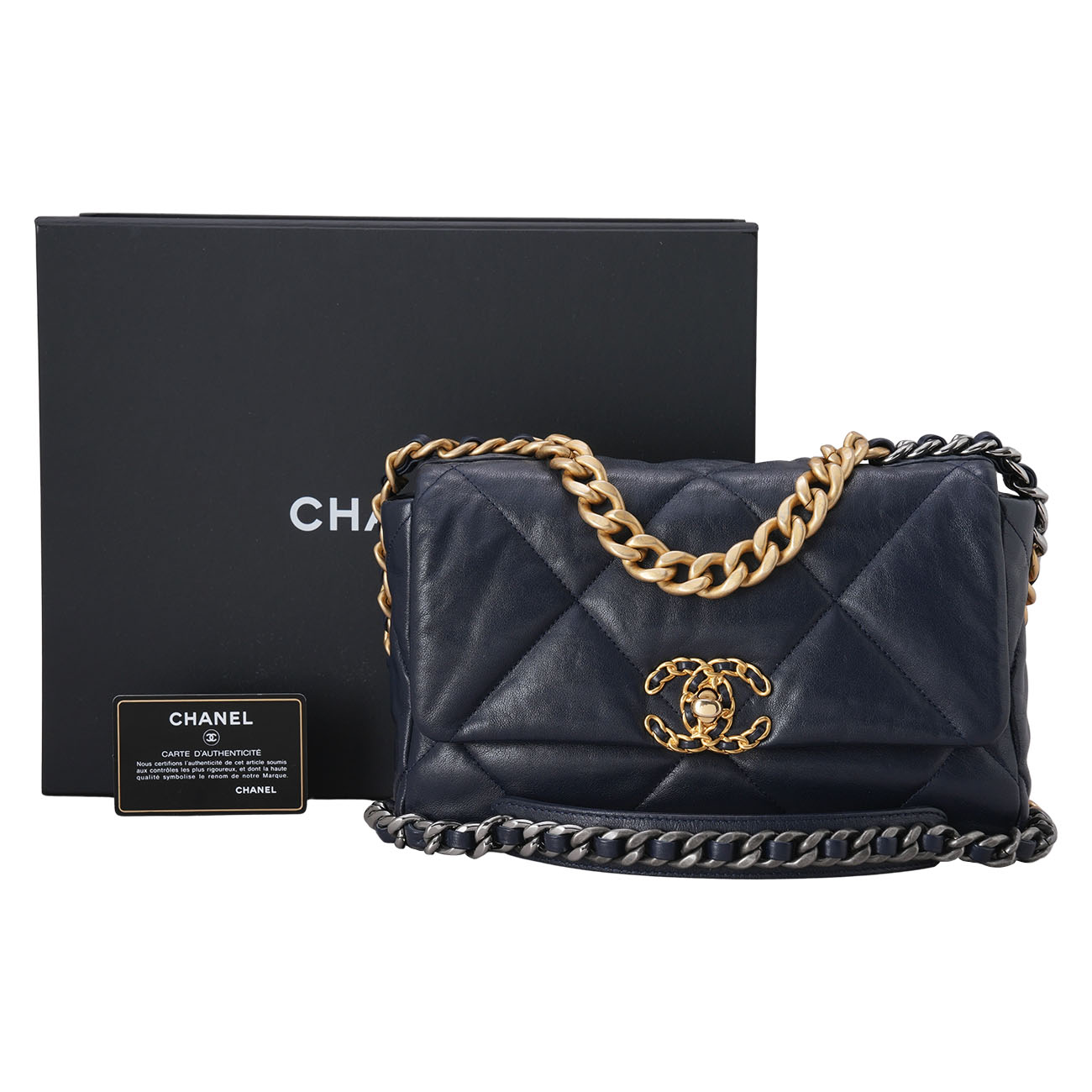 CHANEL(USED)샤넬 19백 미듐
