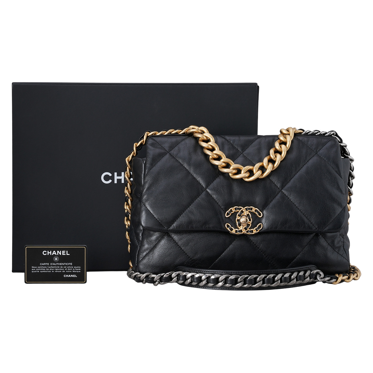 CHANEL(USED)샤넬 19백 라지