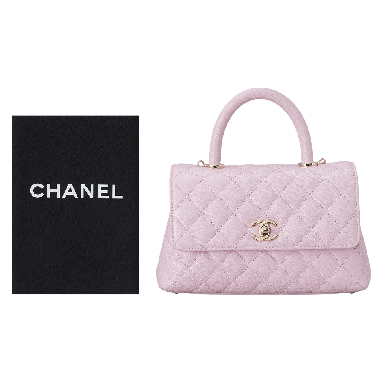 CHANEL(USED)샤넬 캐비어 코코핸들 스몰
