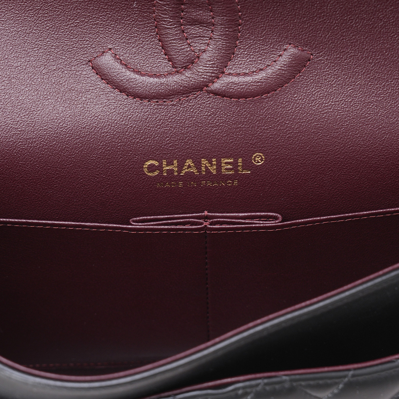 CHANEL(USED)샤넬 램스킨 클래식 미듐 플랩백