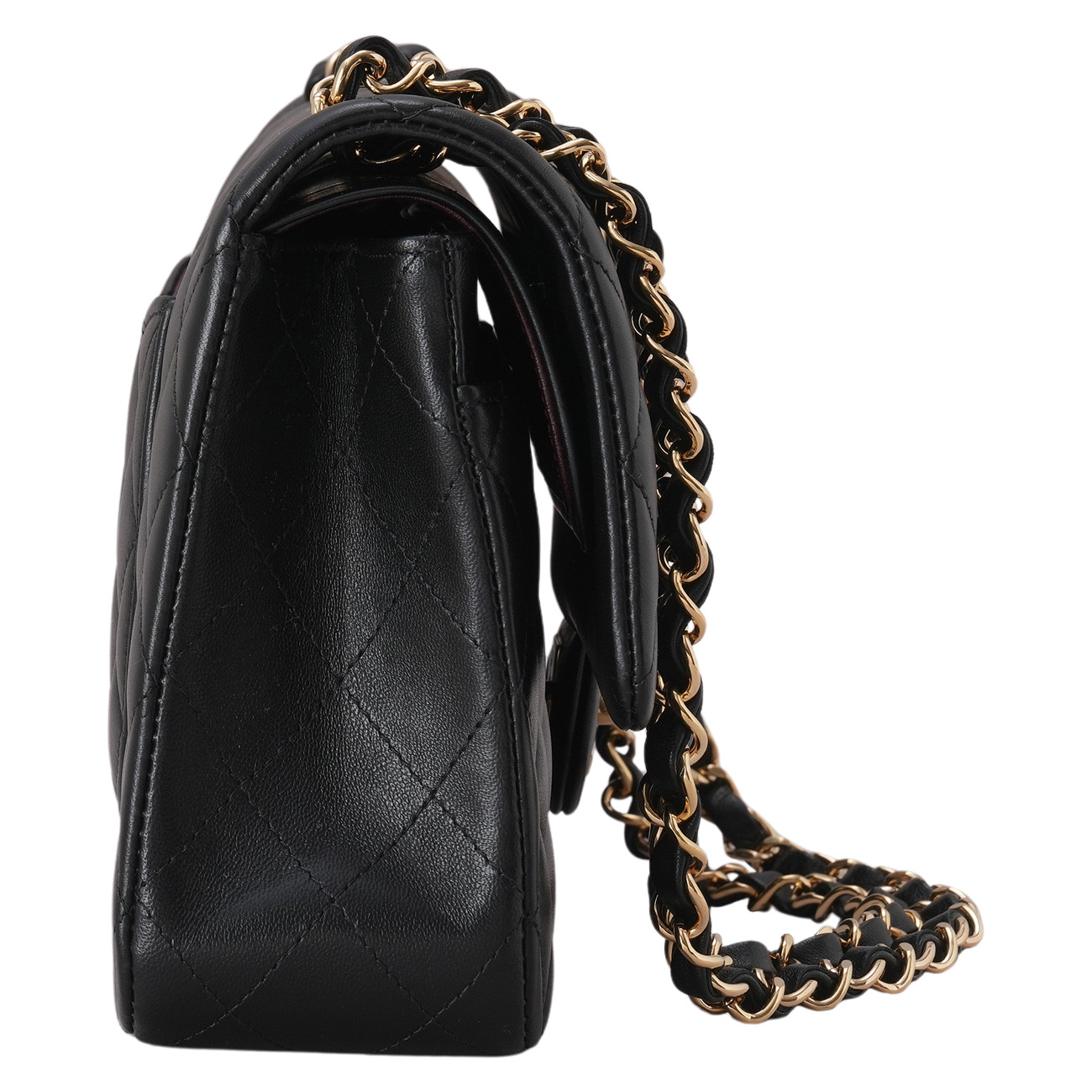 CHANEL(USED)샤넬 램스킨 클래식 미듐 플랩백