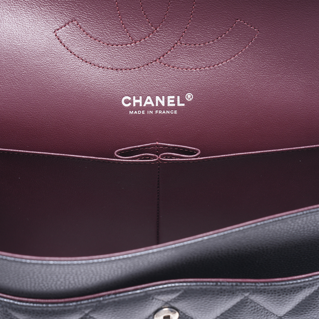 CHANEL(USED)샤넬 캐비어 클래식 라지 플랩백