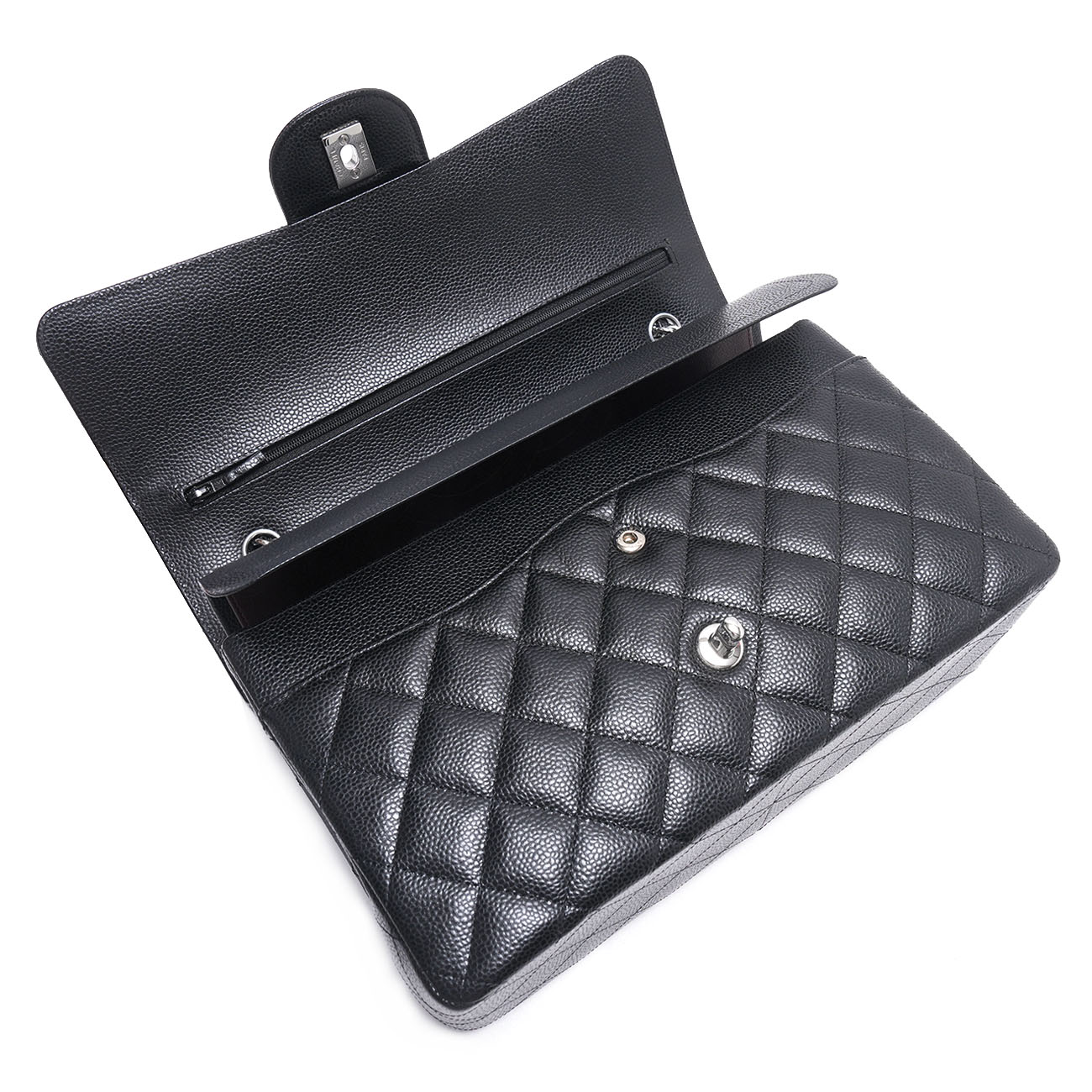 CHANEL(USED)샤넬 캐비어 클래식 라지 플랩백