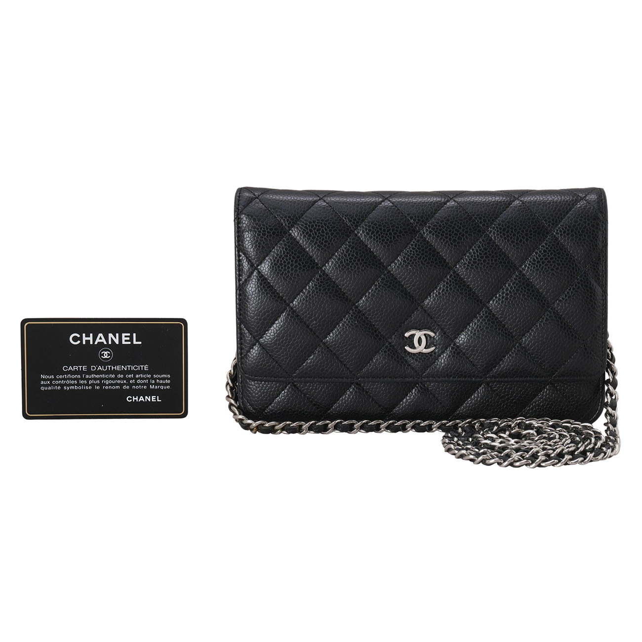 CHANEL(USED)샤넬 캐비어 클래식 WOC