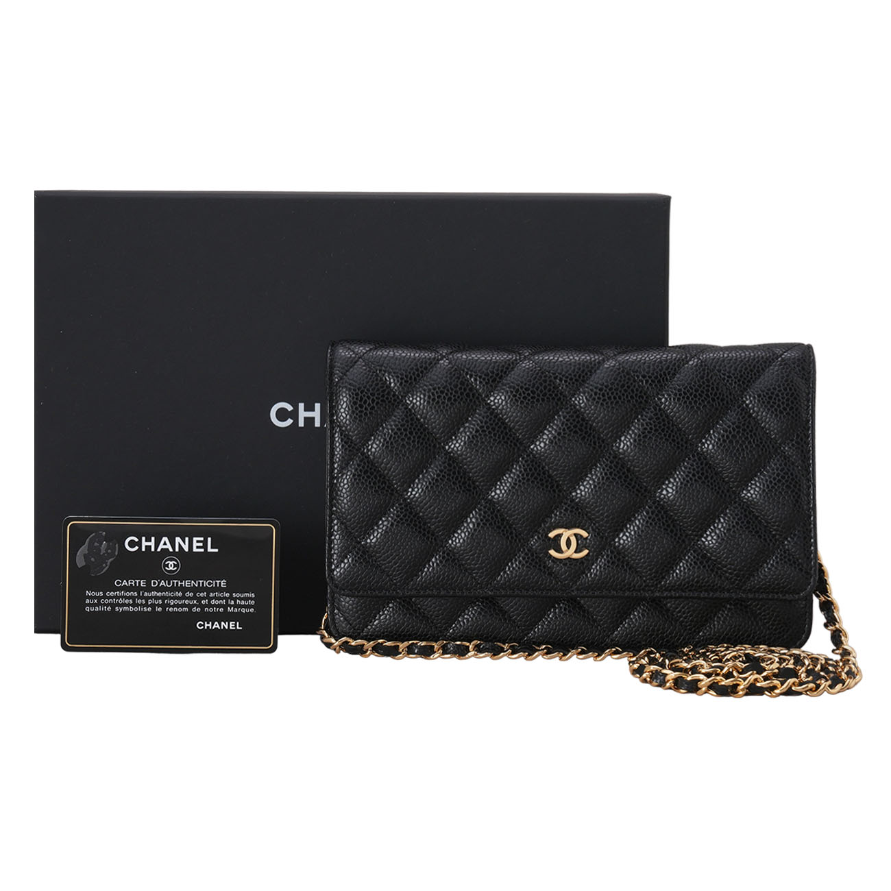 CHANEL(USED)샤넬 AP0250 캐비어 클래식 WOC