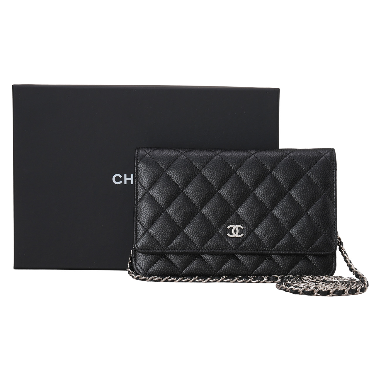 CHANEL(USED)샤넬 AP0250 캐비어 클래식 WOC