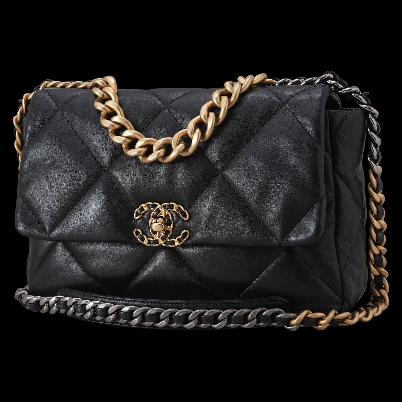 CHANEL(USED)샤넬 AS1161 19백 라지