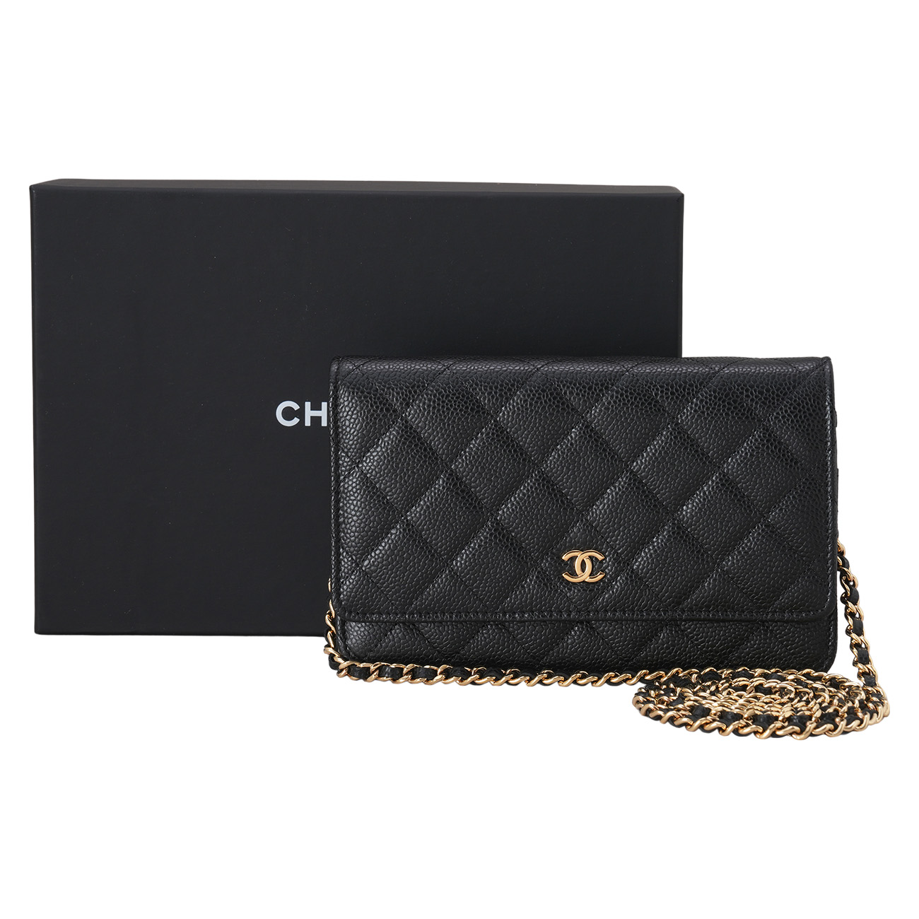 CHANEL(USED)샤넬 AP0250 캐비어 클래식 WOC