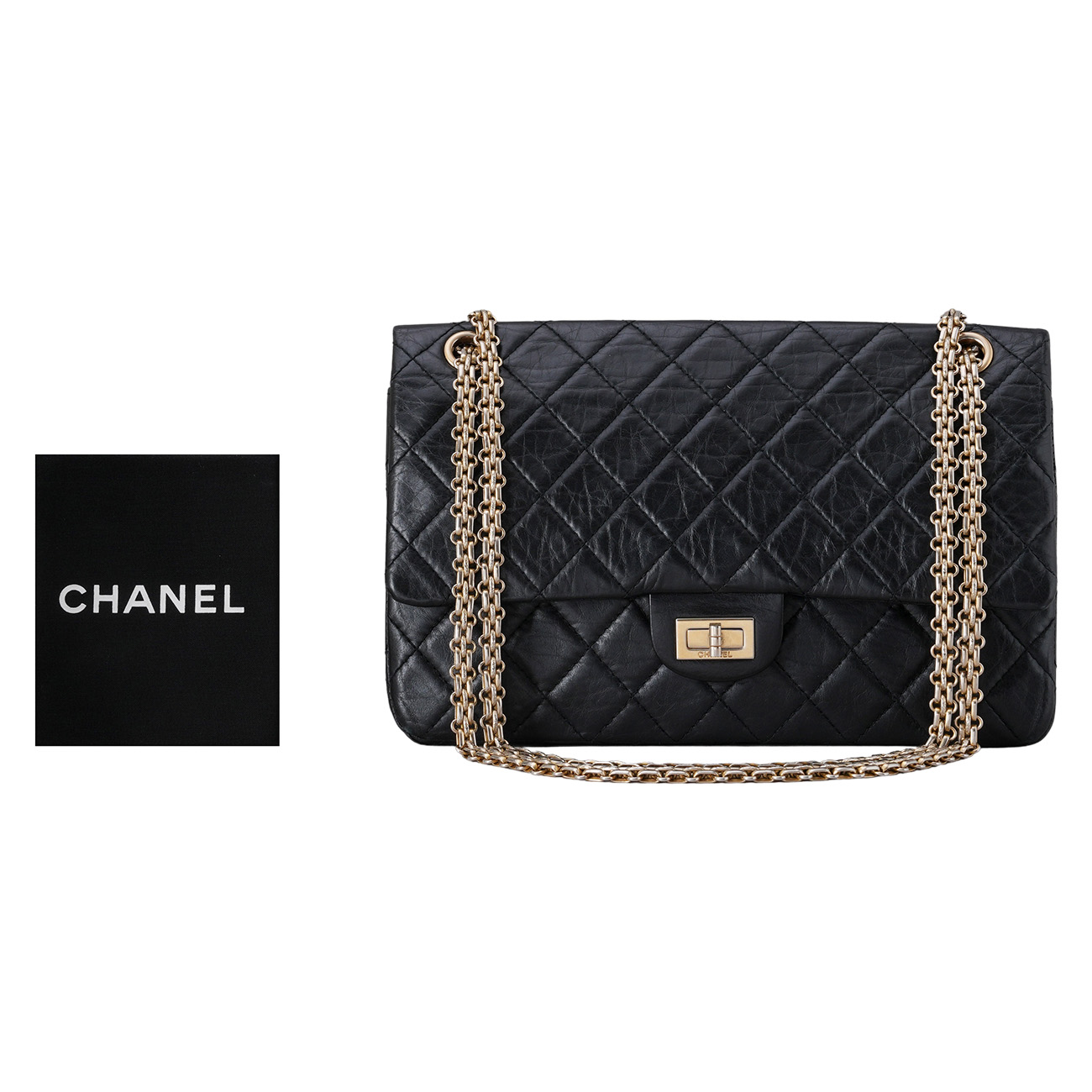 CHANEL(USED)샤넬 2.55 빈티지 28 플랩백