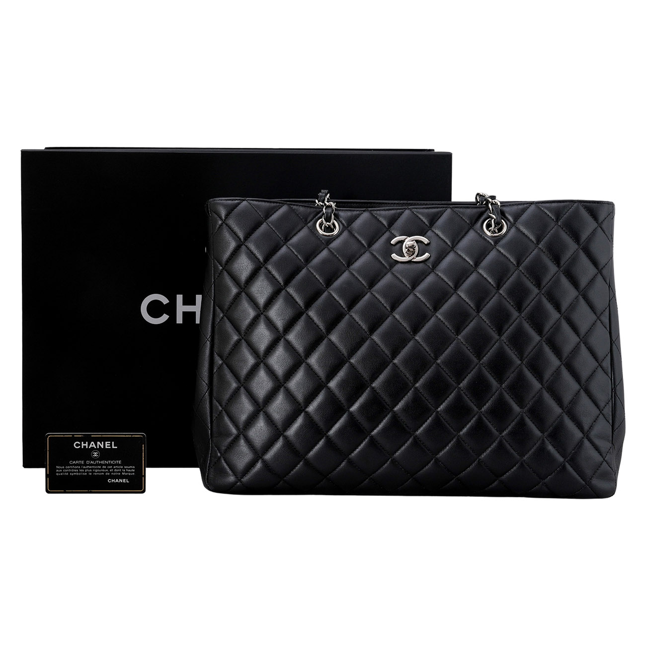 CHANEL(USED)샤넬 A91046 타임리스 체인 쇼퍼백