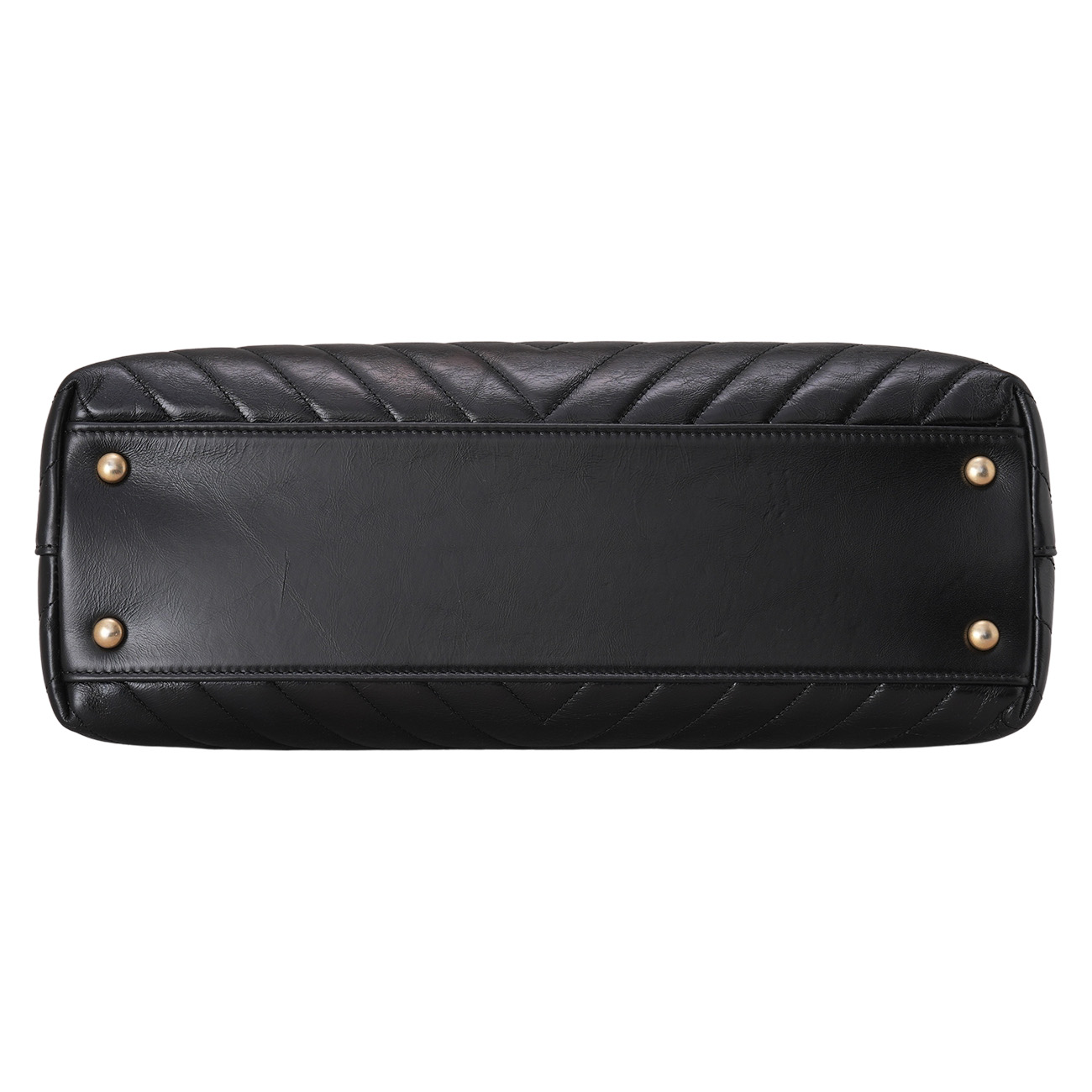 CHANEL(USED)샤넬 쉐브론 코코핸들 라지