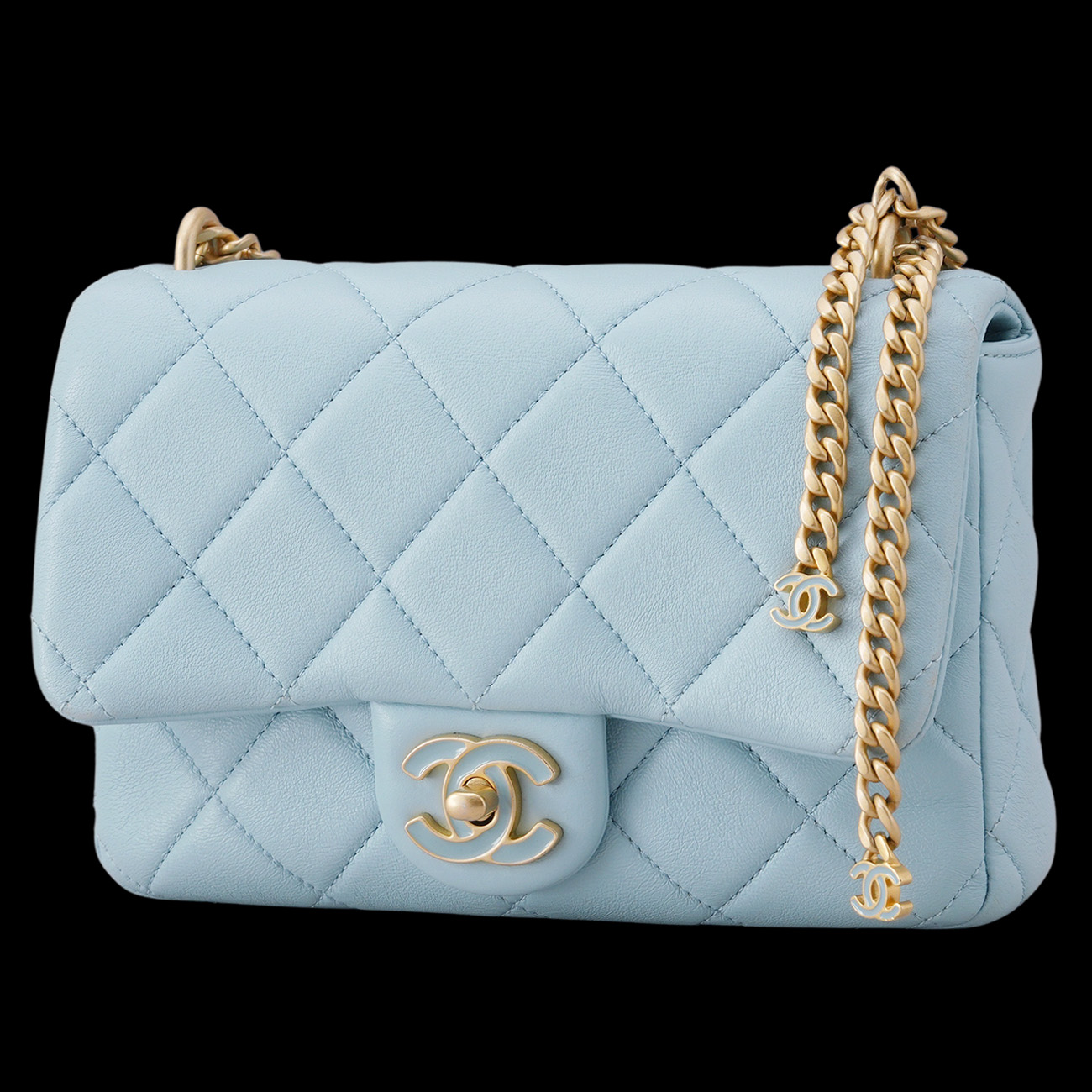 CHANEL(USED)샤넬 시즌 클래식 뉴미니 크로스백