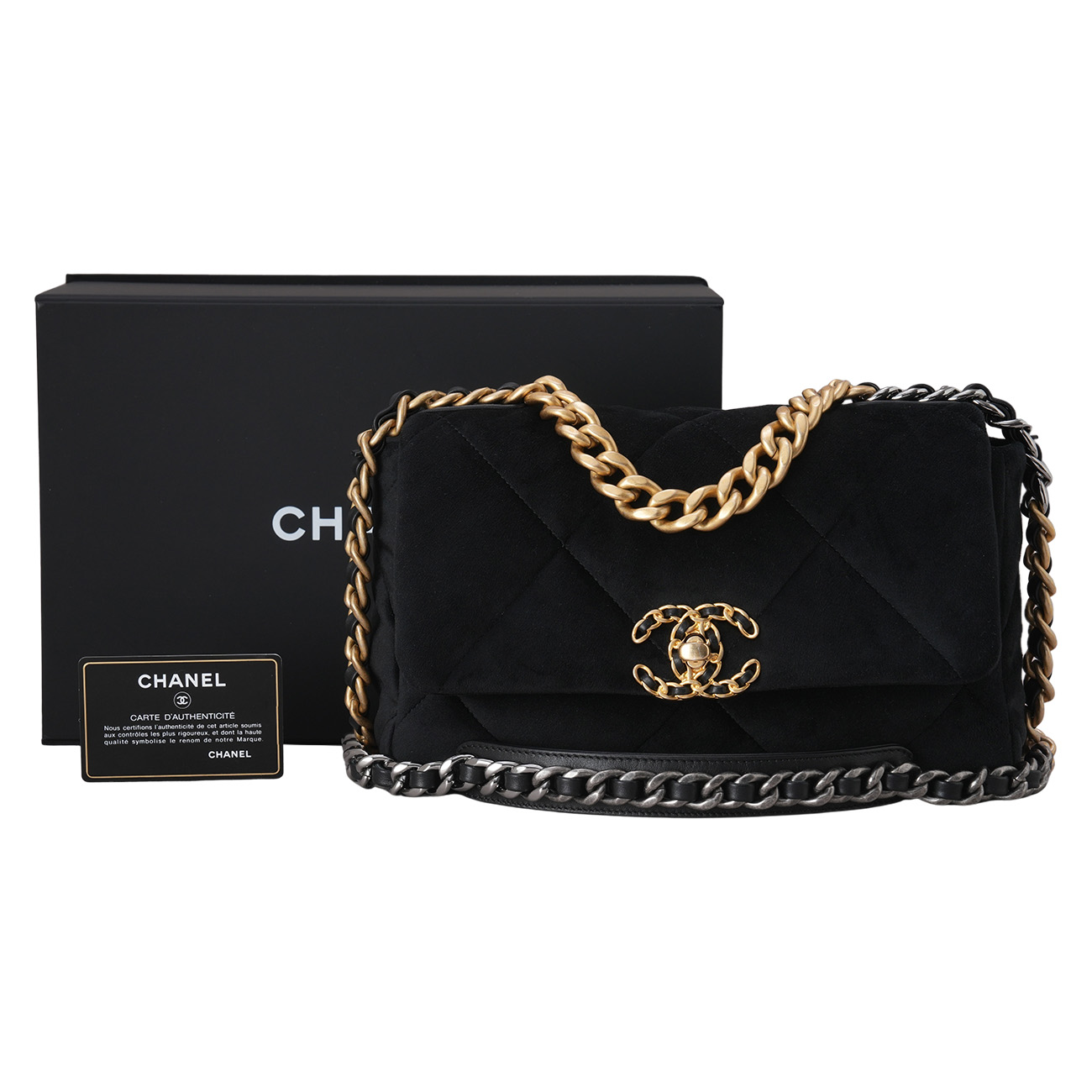 CHANEL(USED)샤넬 AS1160 19백 미듐