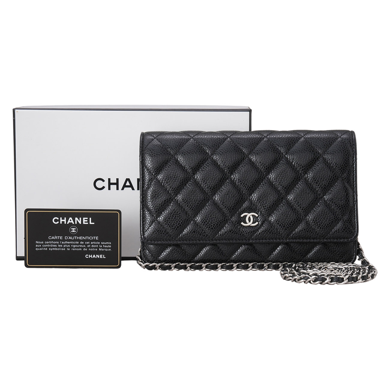 CHANEL(USED)샤넬 캐비어 클래식 WOC