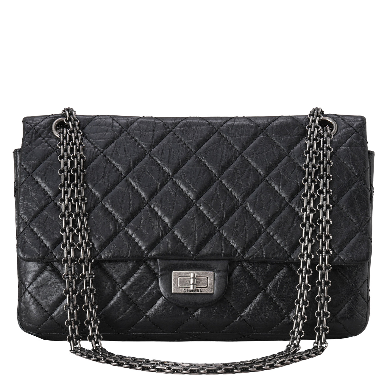 CHANEL(USED)샤넬 2.55 빈티지 28 플랩백