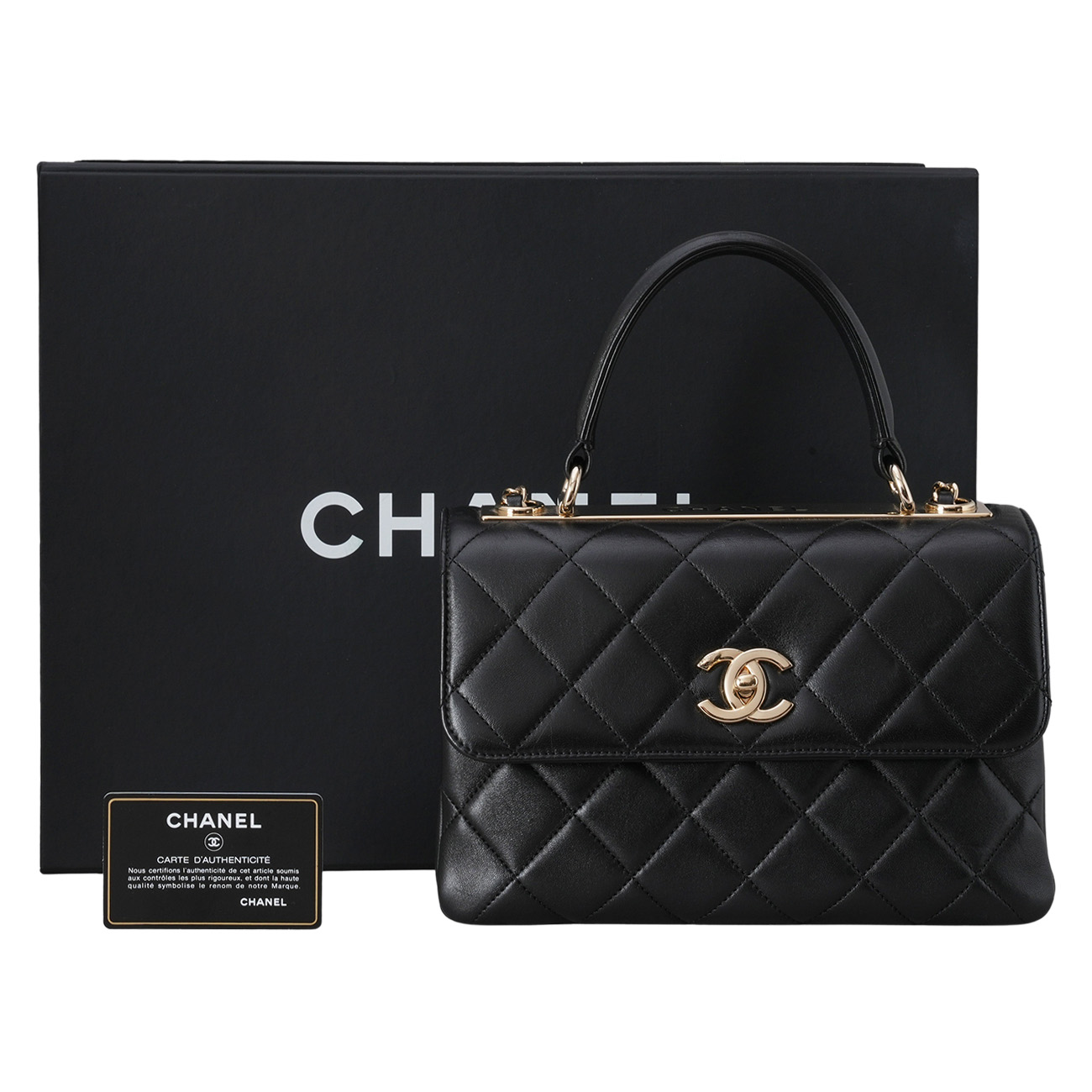 CHANEL(USED)샤넬 램스킨 트렌디 CC 스몰