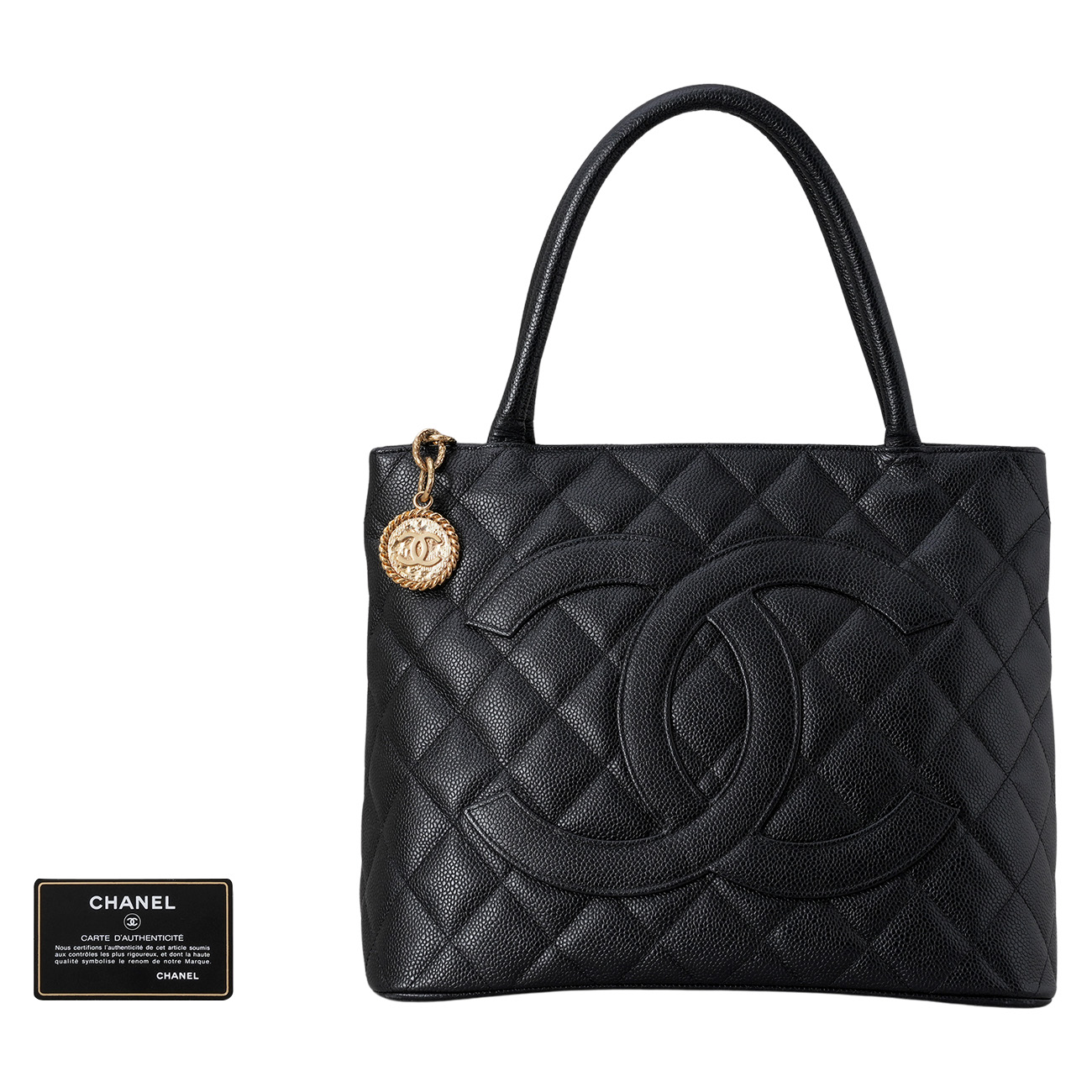 CHANEL(USED)샤넬 캐비어 코인백