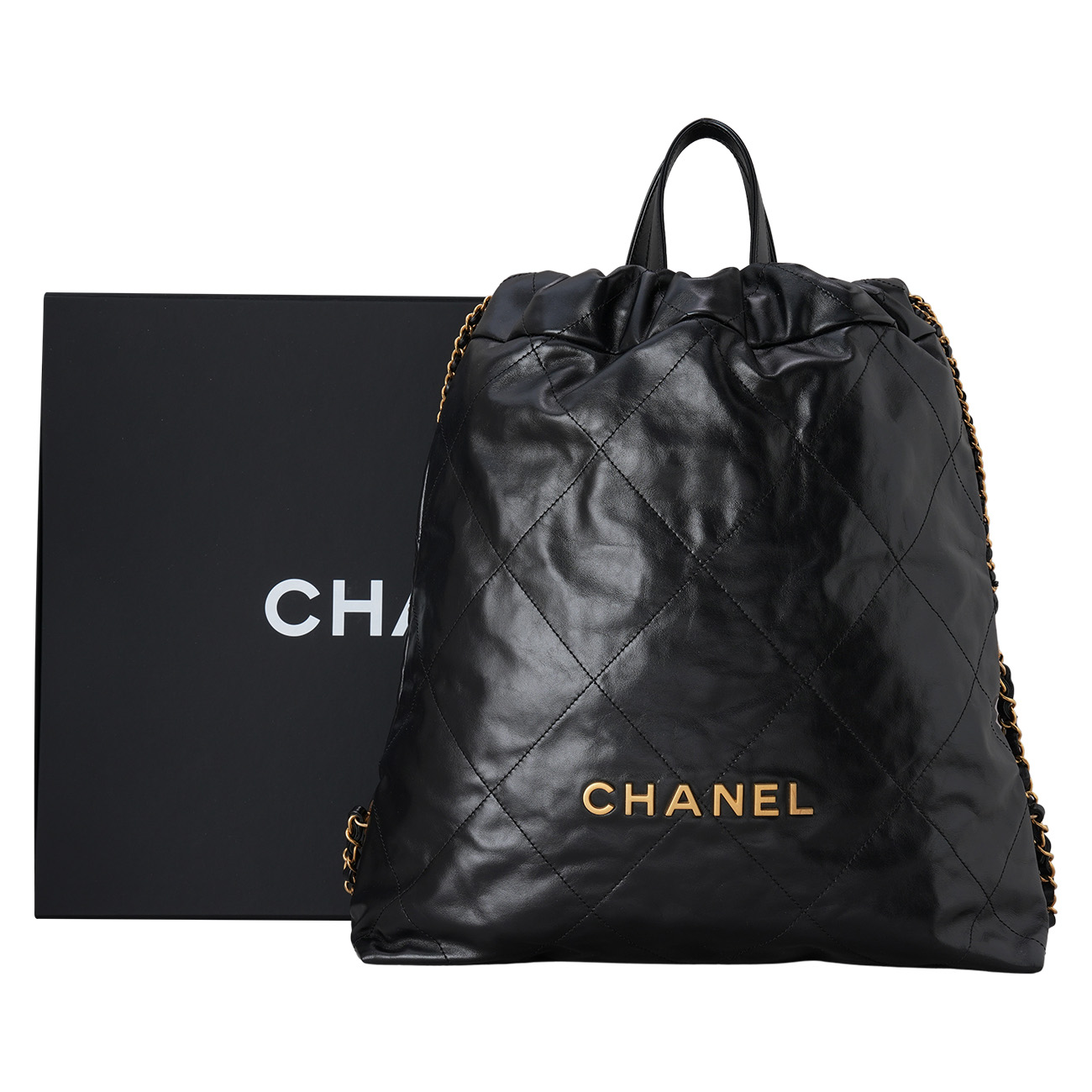 CHANEL(USED)샤넬 22백팩 미듐