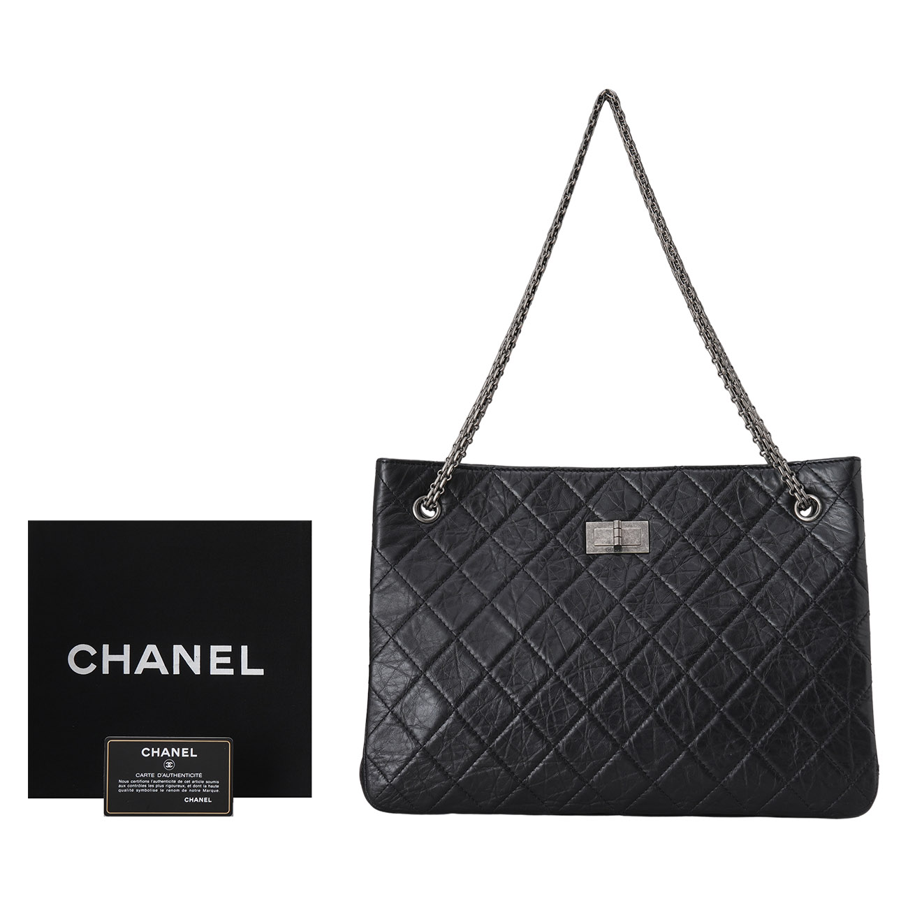 CHANEL(USED)샤넬 2.55 빈티지 체인 쇼퍼백