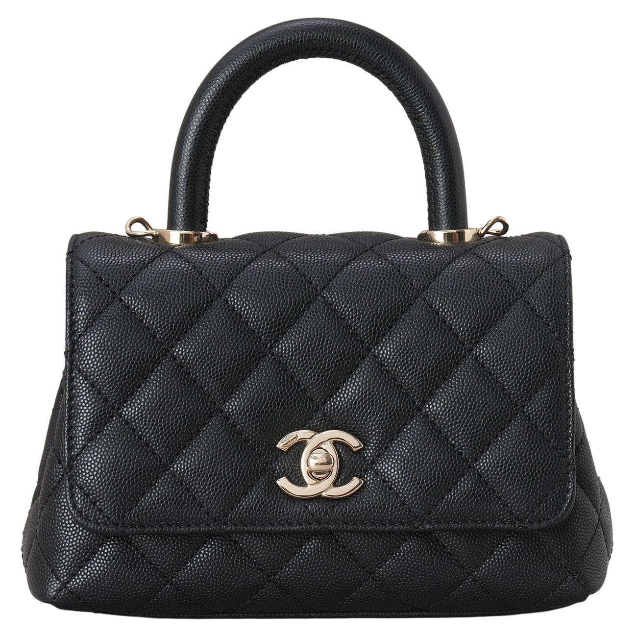 CHANEL(USED)샤넬 캐비어 코코핸들 18