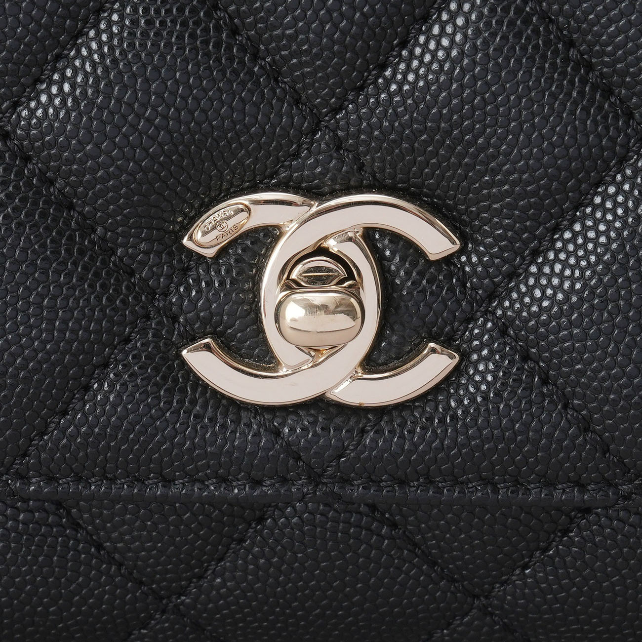 CHANEL(USED)샤넬 캐비어 코코핸들 18