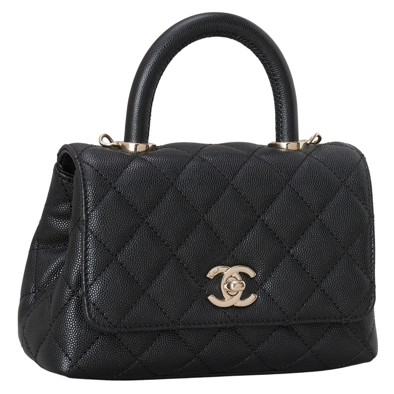 CHANEL(USED)샤넬 캐비어 코코핸들 18