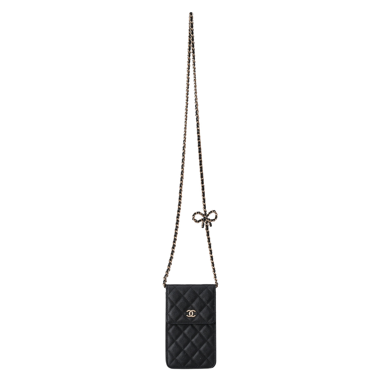 CHANEL(USED)샤넬 AP3307 캐비어 폰홀더