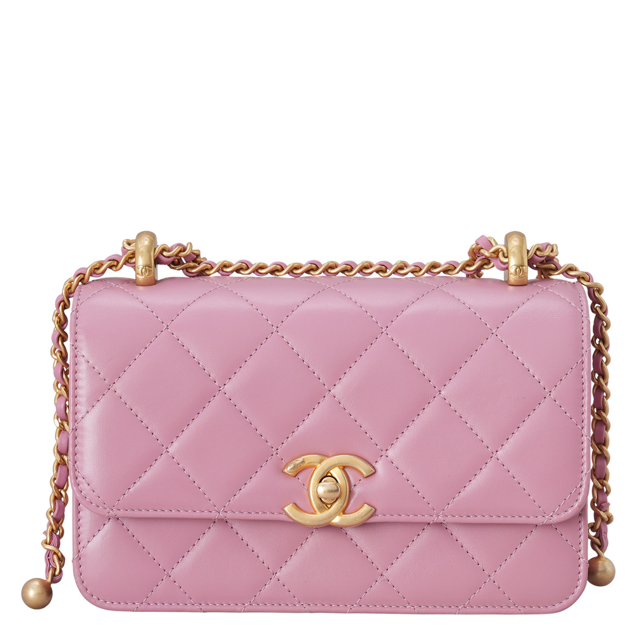 CHANEL(USED)샤넬 시즌 미니 체인 플랩백