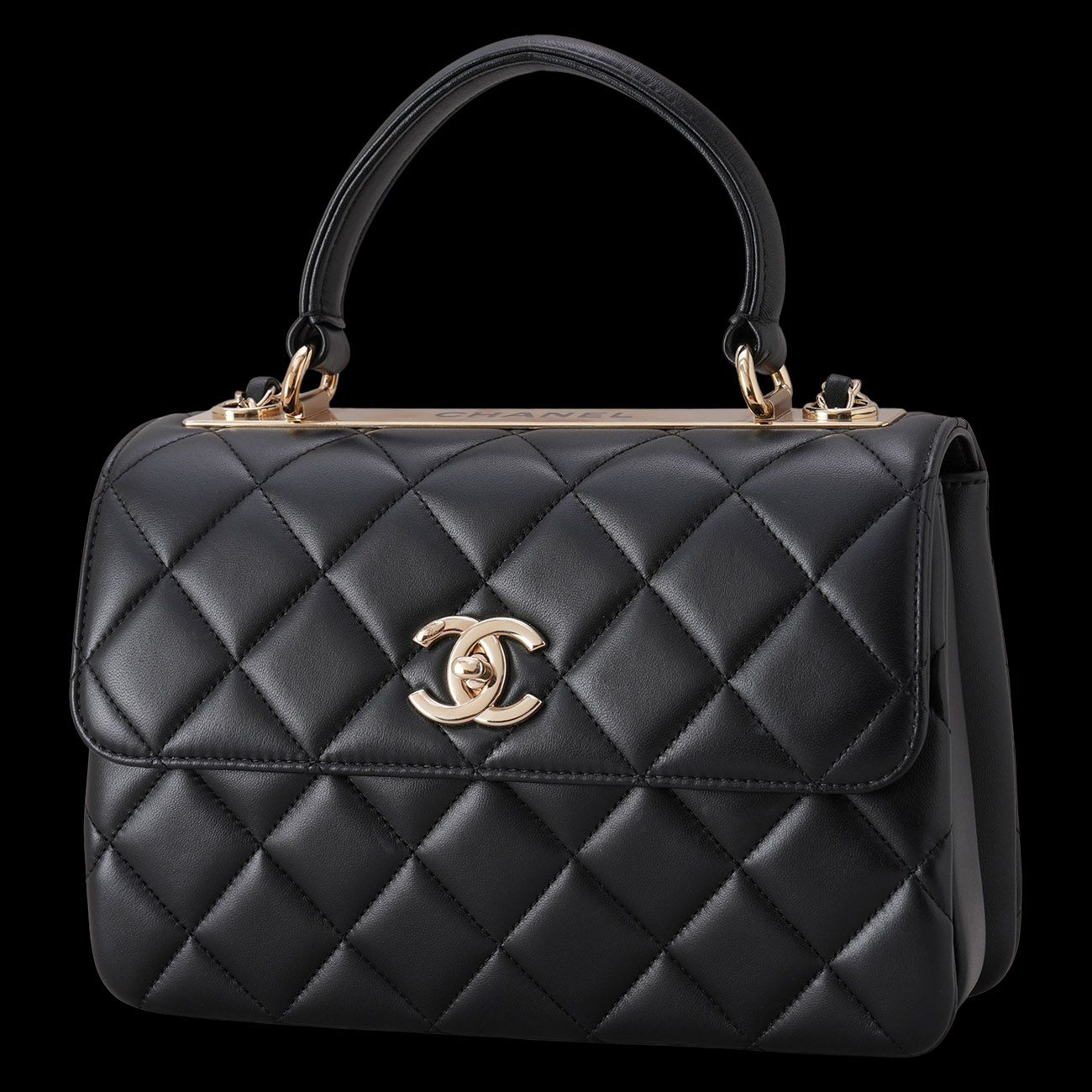 CHANEL(USED)샤넬 램스킨 트렌디 CC 스몰