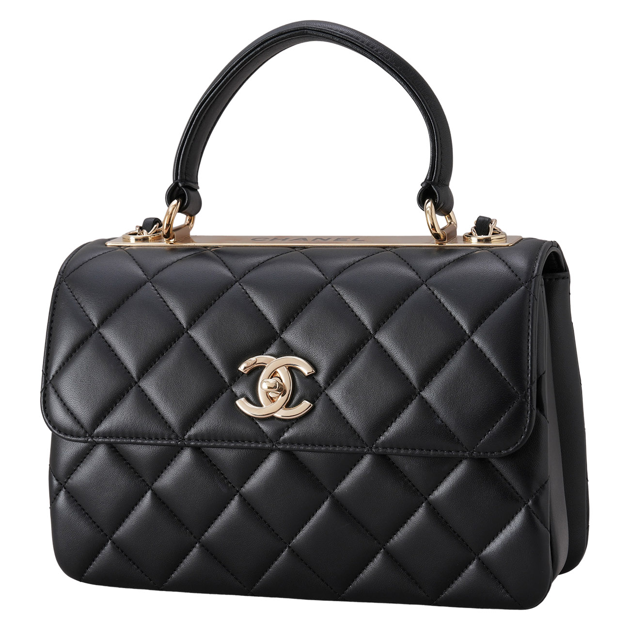 CHANEL(USED)샤넬 램스킨 트렌디 CC 스몰
