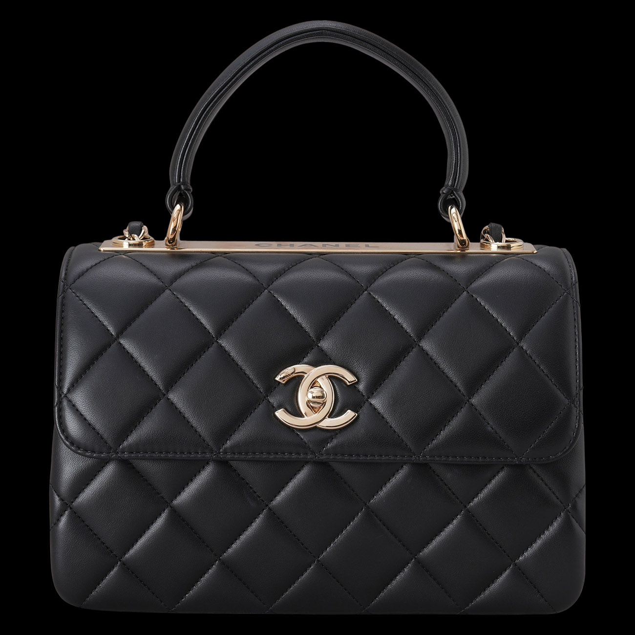 CHANEL(USED)샤넬 램스킨 트렌디 CC 스몰