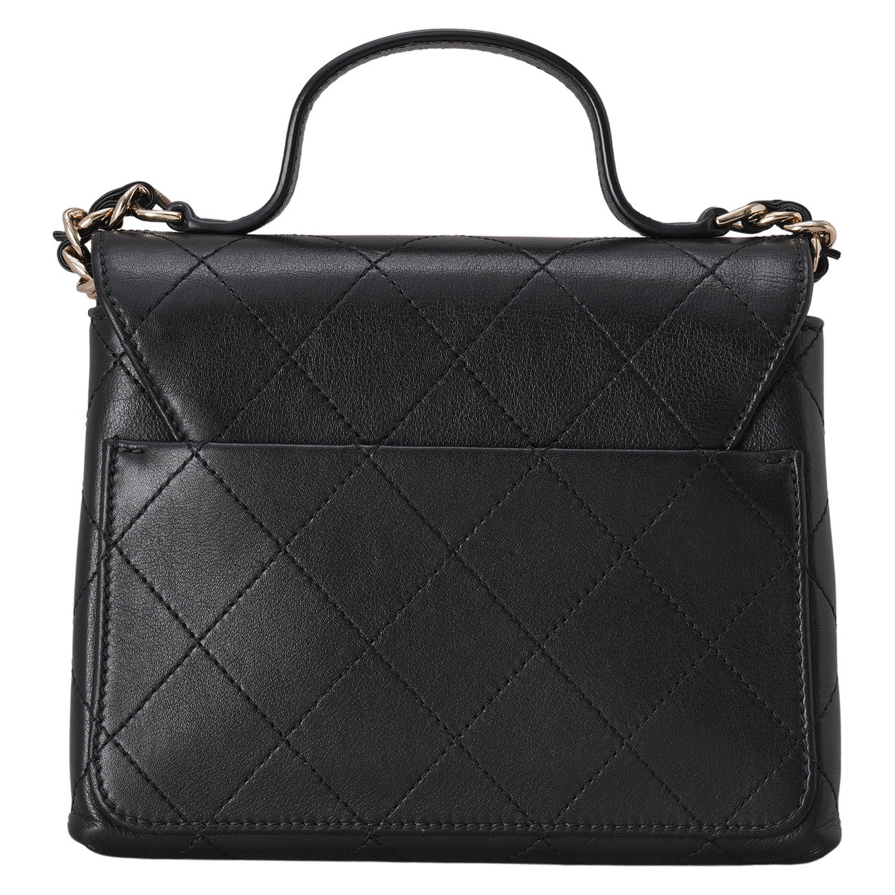 CHANEL(USED)샤넬 시즌 미니 탑핸들 체인백