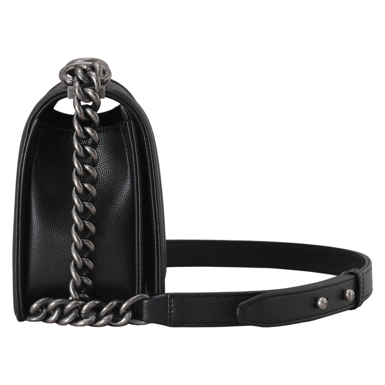 CHANEL(USED)샤넬 A67086 캐비어 보이샤넬 미듐