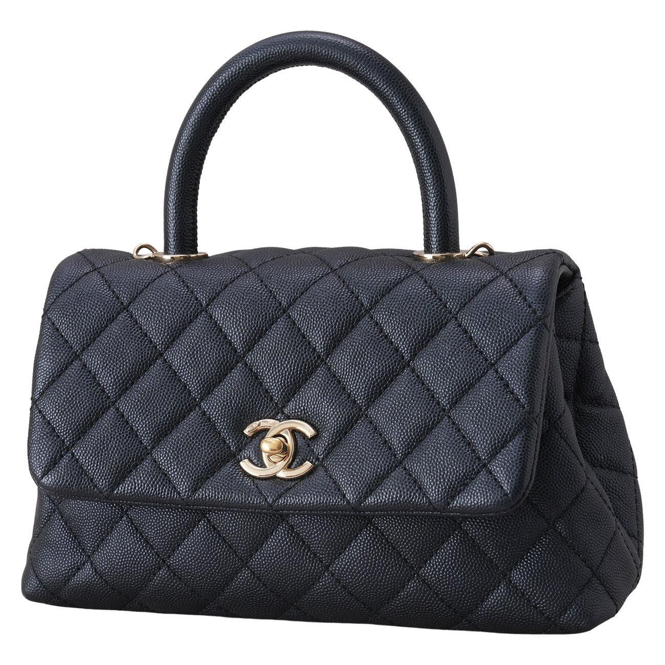 CHANEL(USED)샤넬 캐비어 코코핸들 스몰