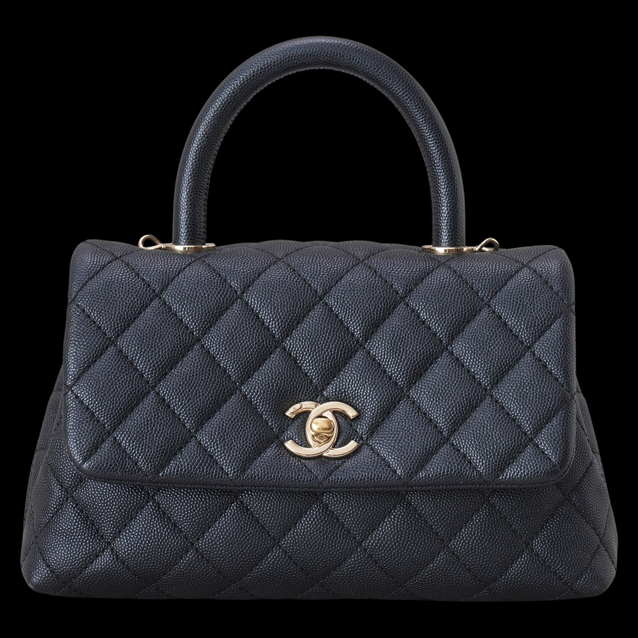 CHANEL(USED)샤넬 캐비어 코코핸들 스몰