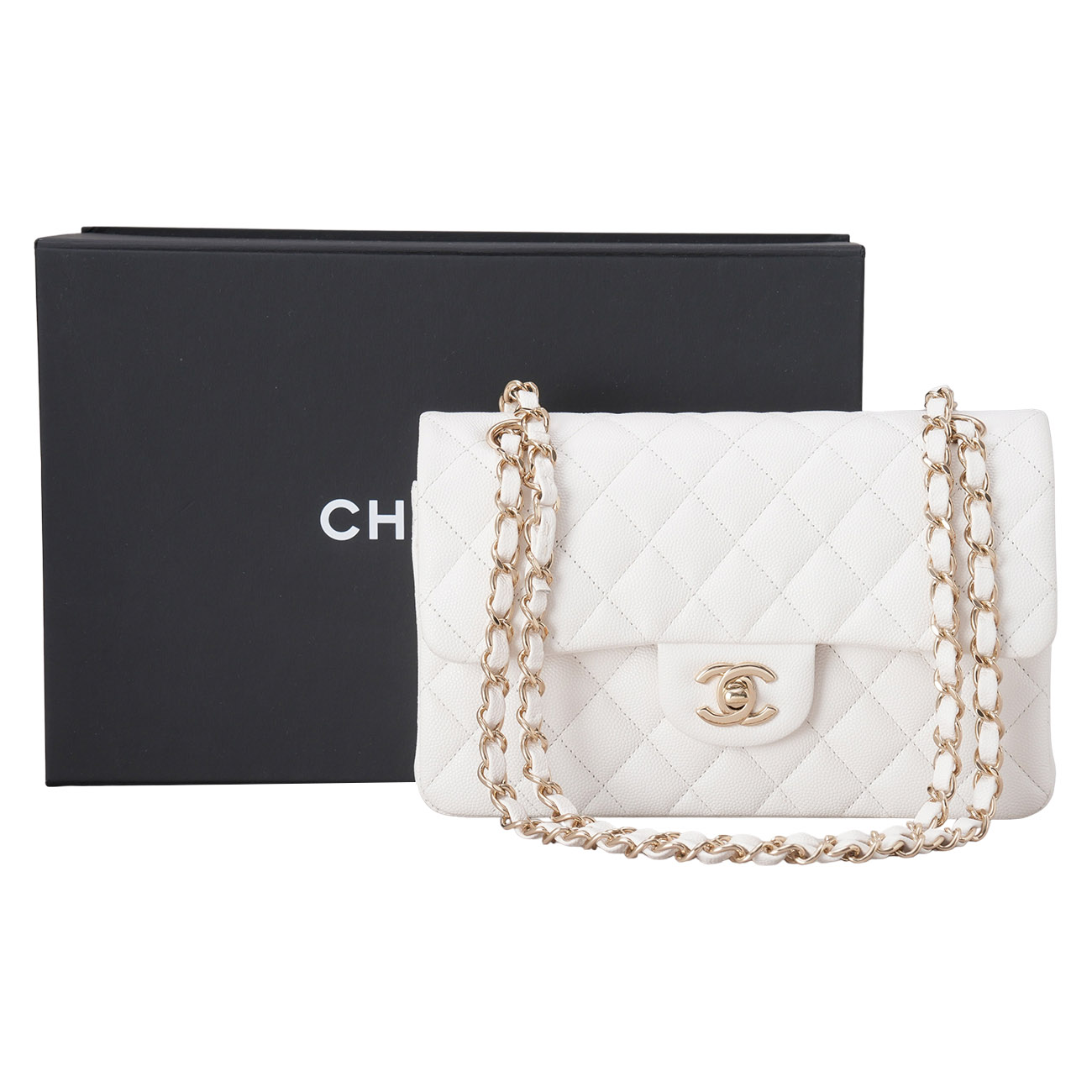 CHANEL(USED)샤넬 캐비어 클래식 스몰 플랩백