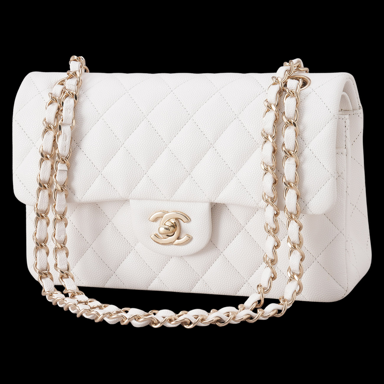CHANEL(USED)샤넬 캐비어 클래식 스몰 플랩백
