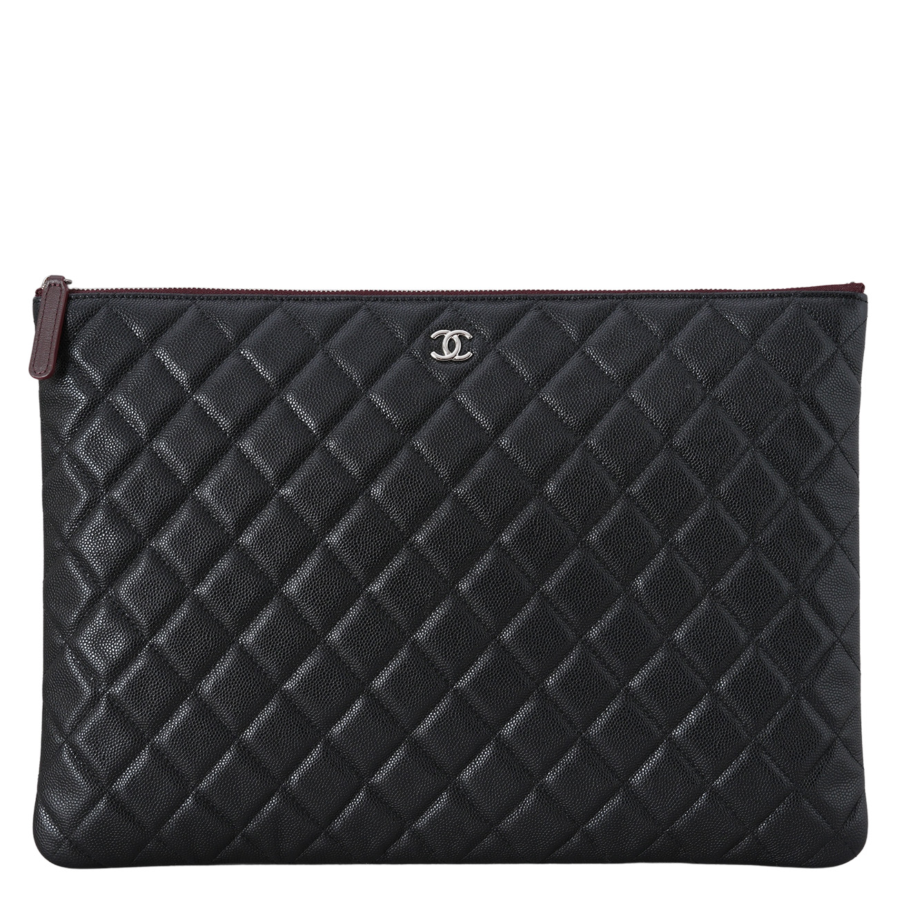 CHANEL(USED)샤넬 캐비어 클래식 클러치 라지