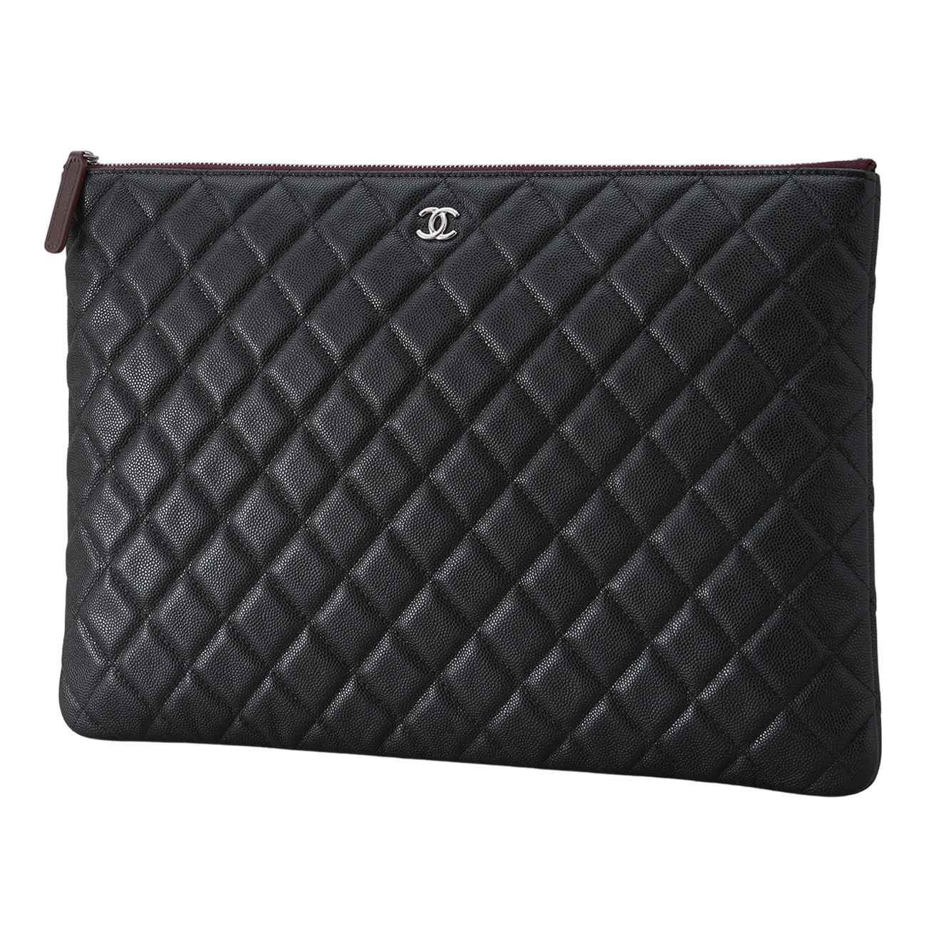 CHANEL(USED)샤넬 캐비어 클래식 클러치 라지