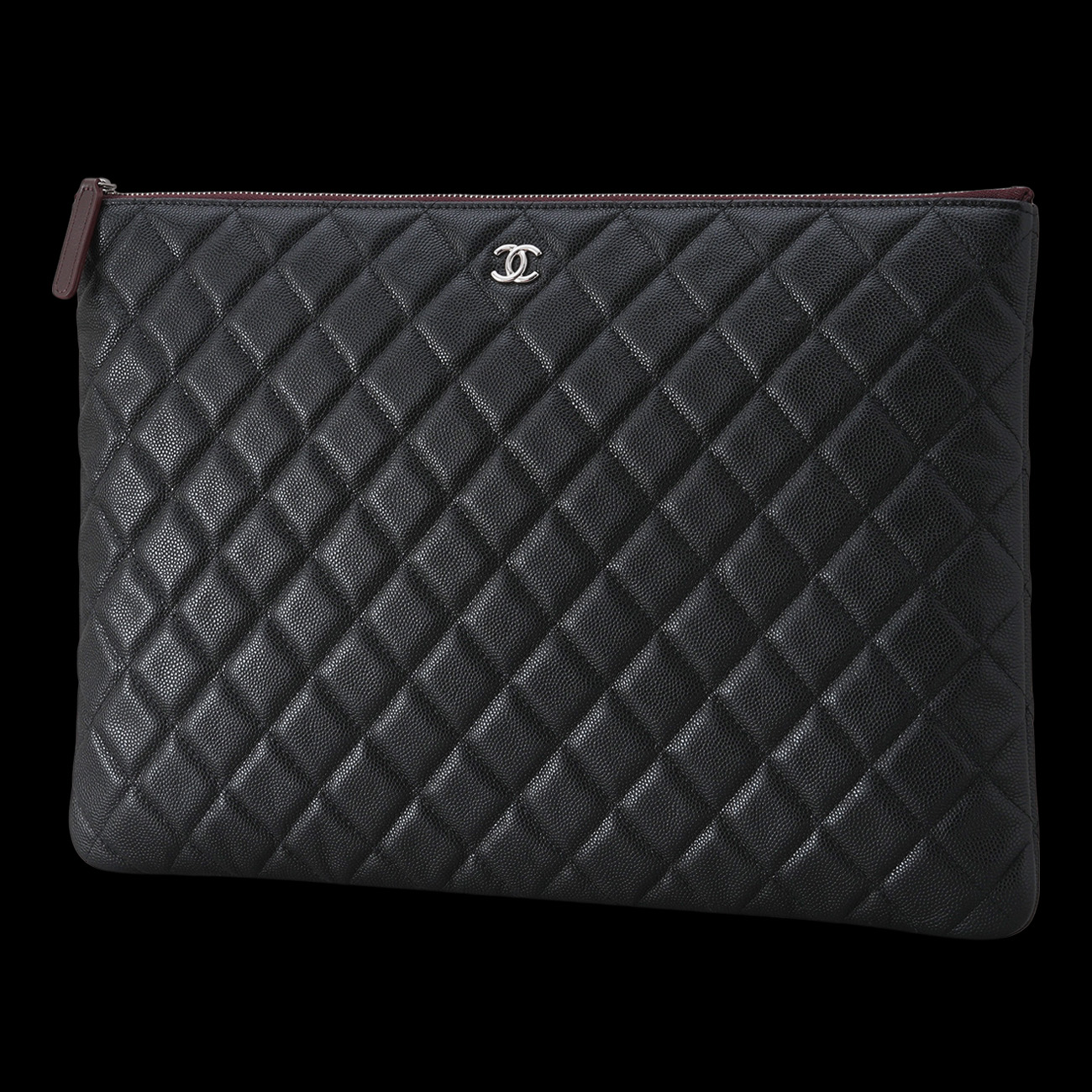 CHANEL(USED)샤넬 캐비어 클래식 클러치 라지