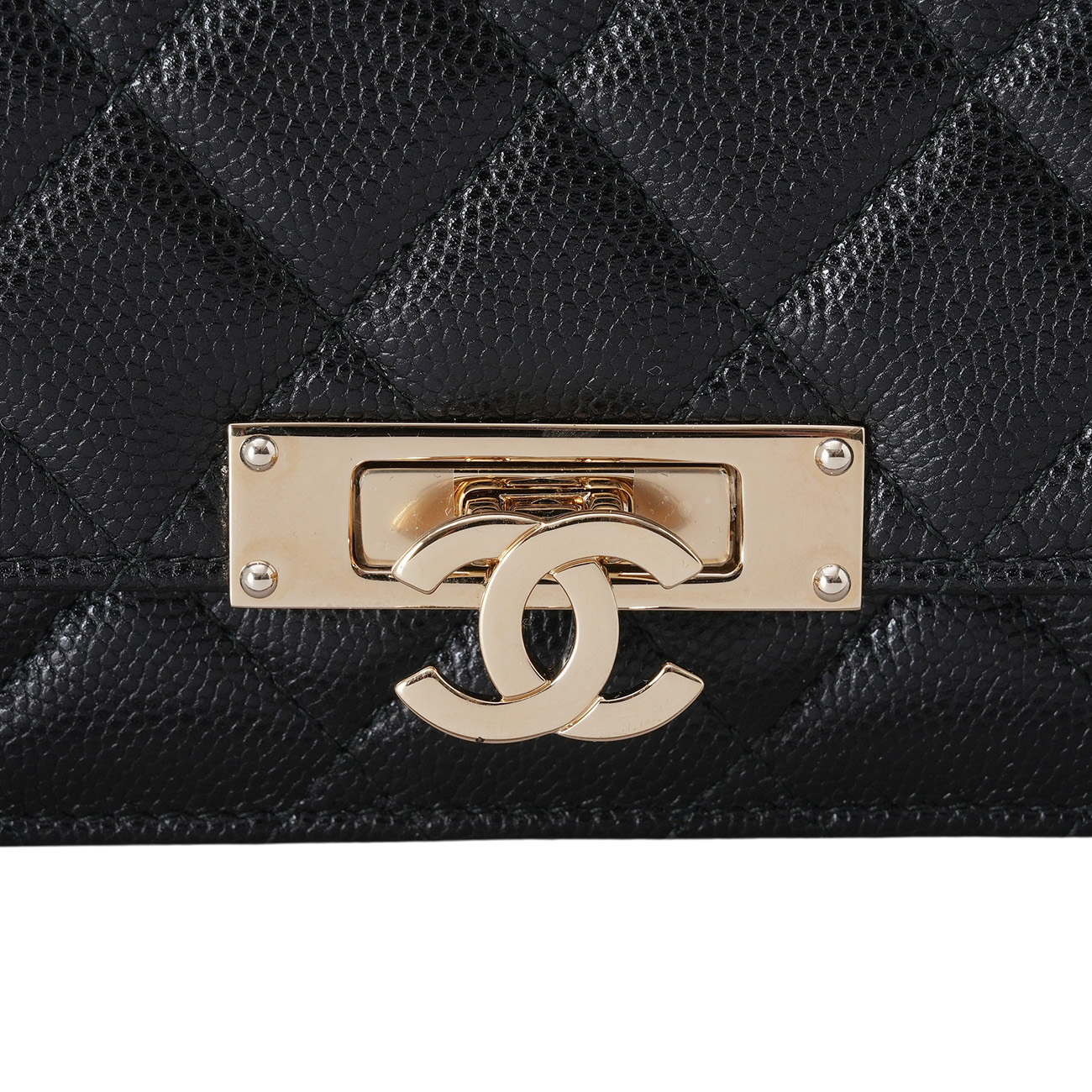 CHANEL(USED)샤넬 시즌 캐비어 WOC