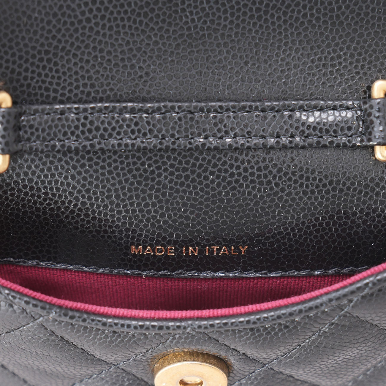 CHANEL(USED)샤넬 시즌 캐비어 벨트백