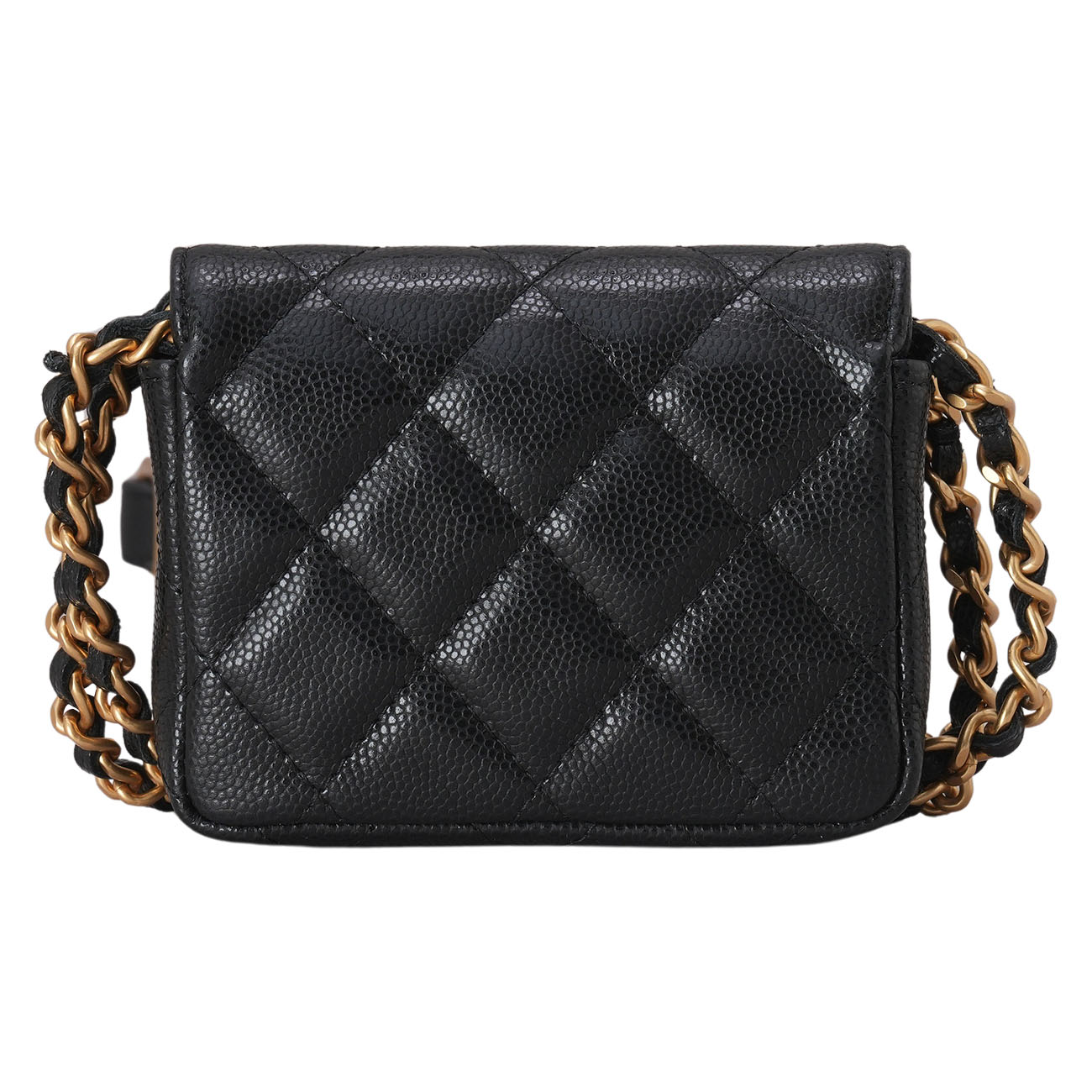 CHANEL(USED)샤넬 시즌 캐비어 벨트백