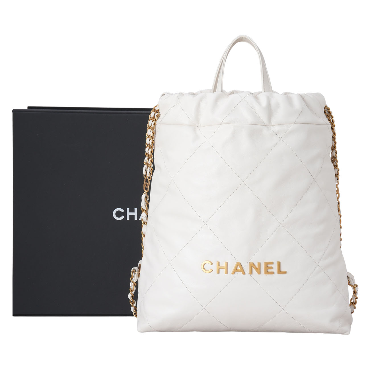 CHANEL(USED)샤넬 22백 백팩 스몰