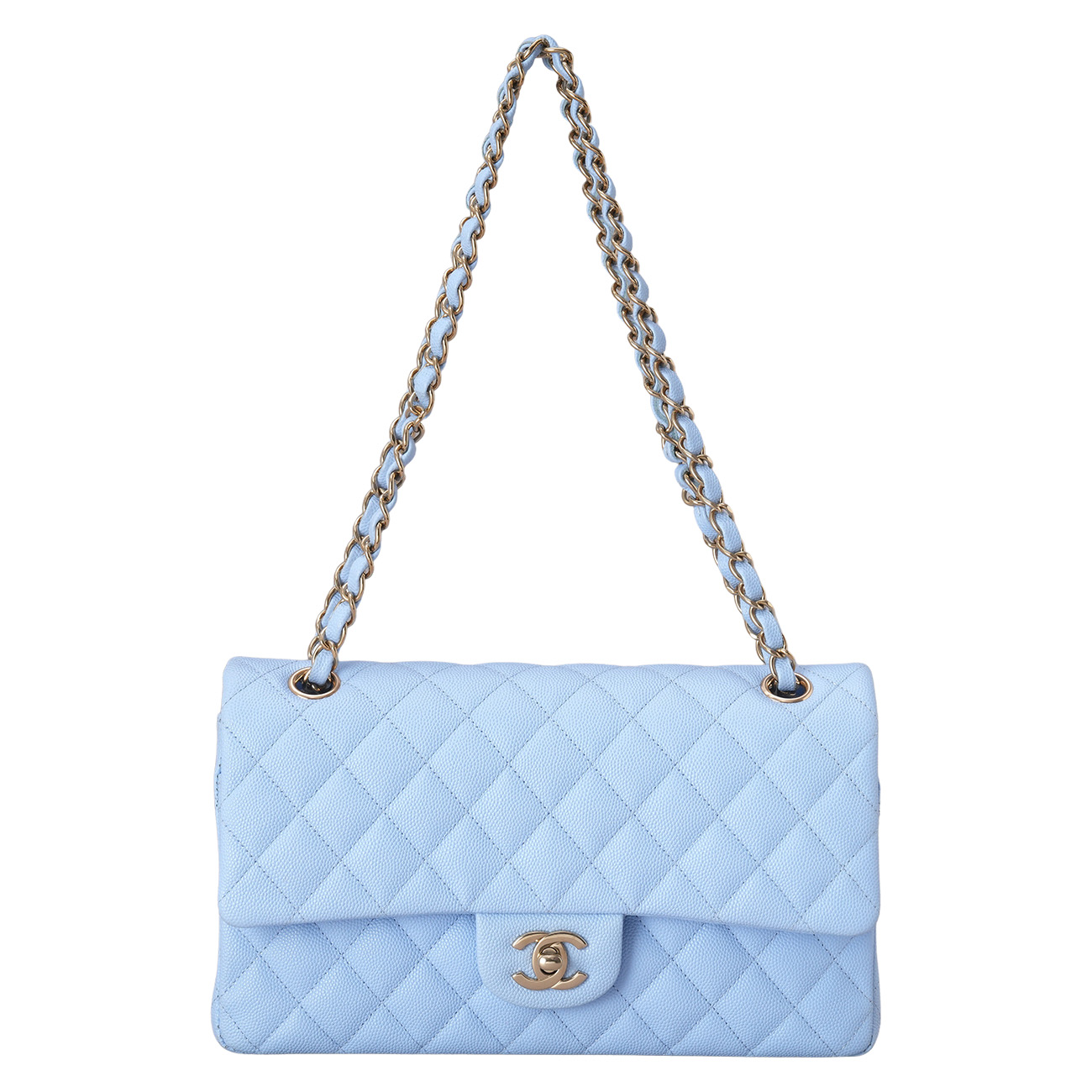 CHANEL(USED)샤넬 캐비어 클래식 미듐 플랩백