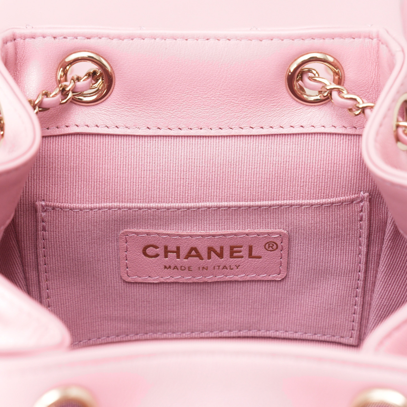 CHANEL(USED)샤넬 듀마백팩 원포켓 핑크