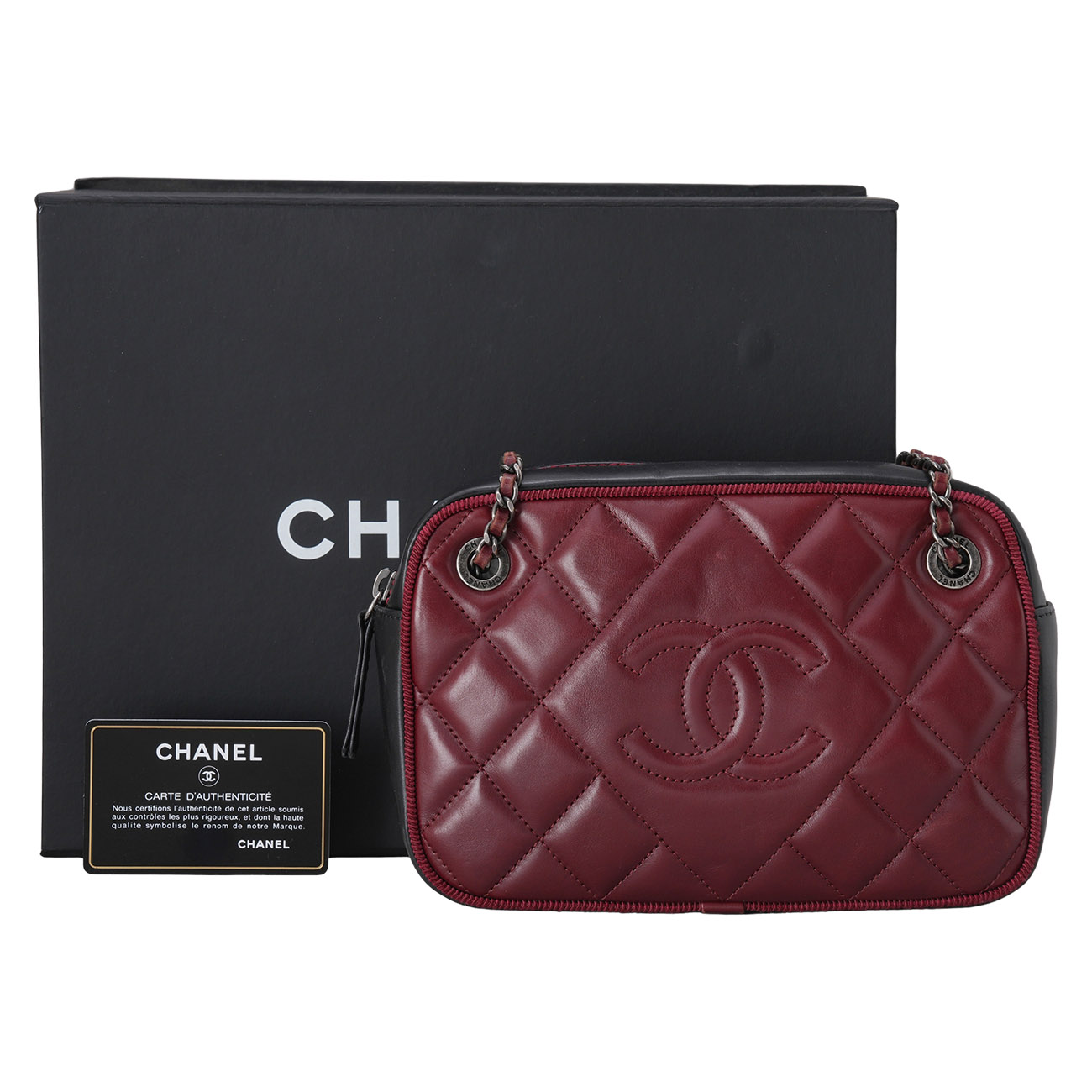 CHANEL(USED)샤넬 퀼팅 카메라백