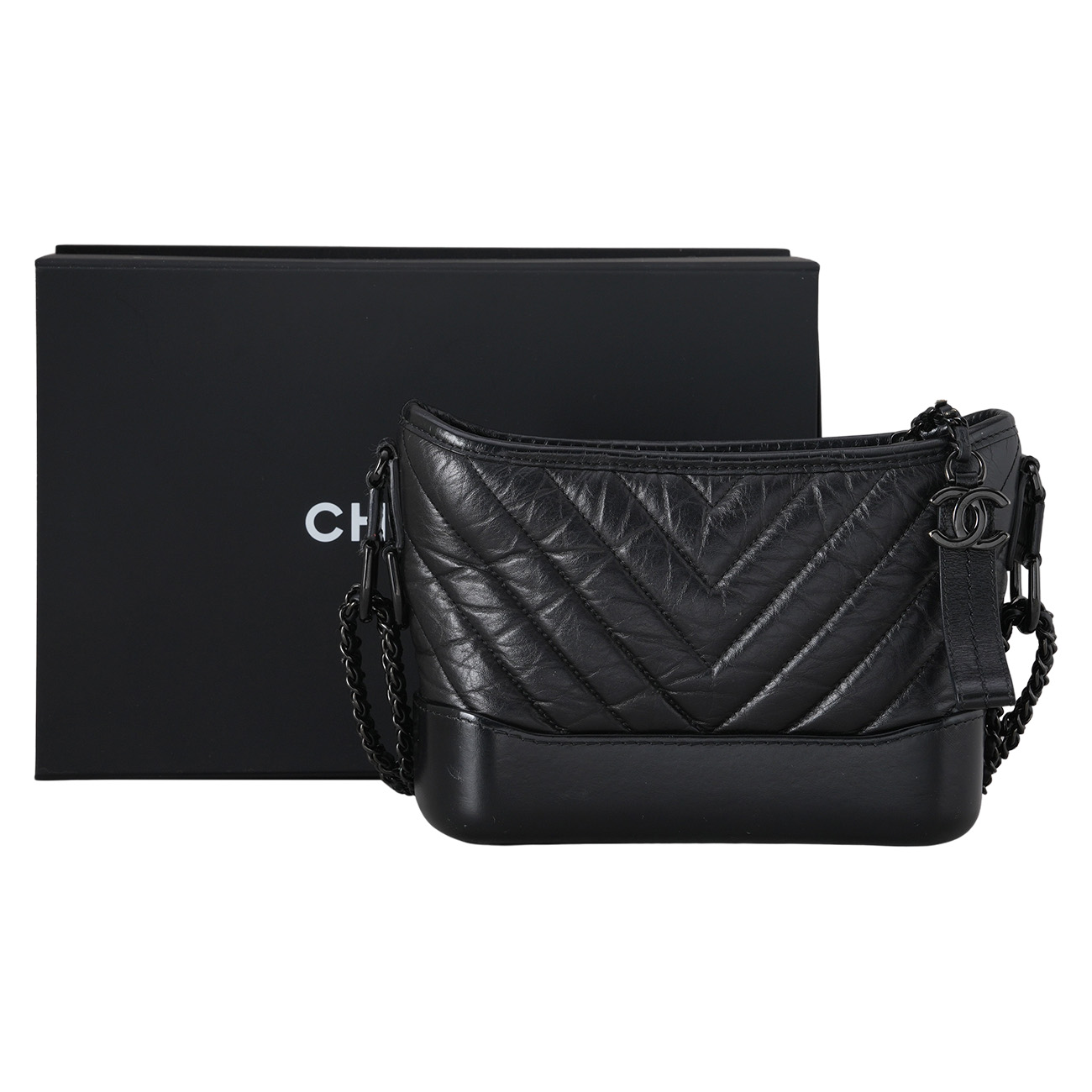 CHANEL(USED)샤넬 쉐브론 가브리엘 호보백 스몰